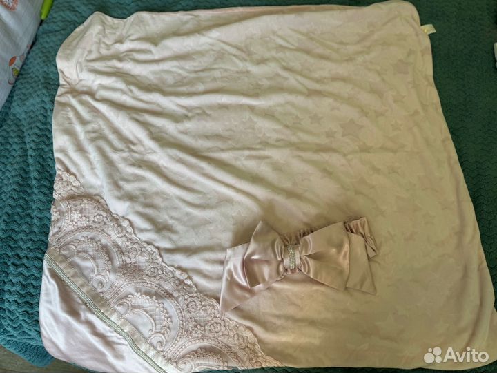 Конверт летний на выписку luxury baby