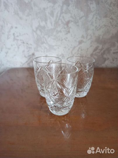 Хрустальные рюмки СССР