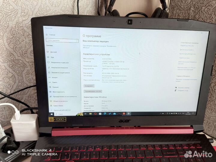 Мощный игровой ноутбук Acer