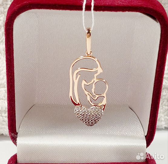 Золотая подвеска 