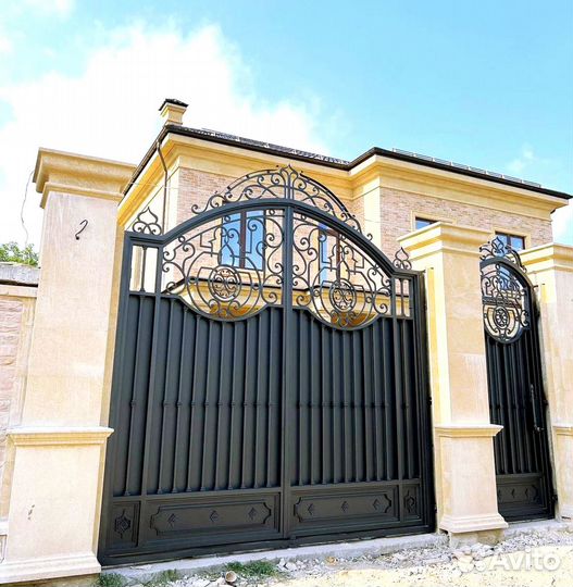 Кованые ворота