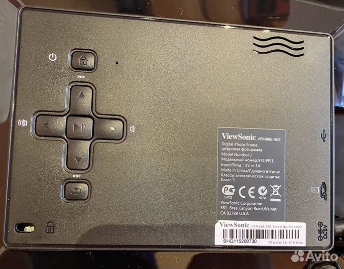 Фоторамка цифровая Viewsonic