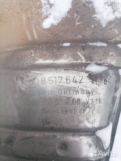 Глушитель в сборе BMW 5 F07/F10/F11 рест. F10 2016