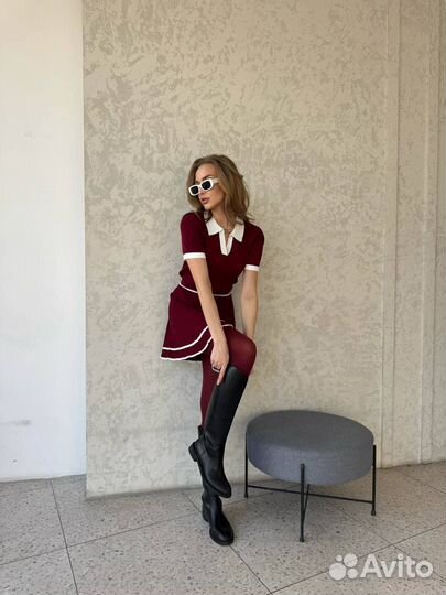Костюм женский с юбкой 42-46
