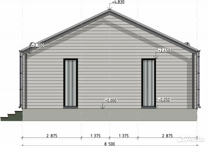 Домокомплект Barnhouse 90м2