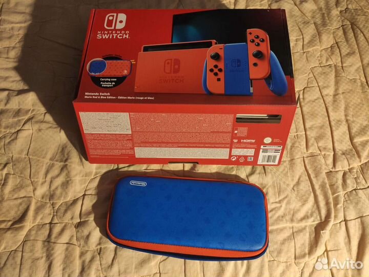 Nintendo switch mario edition