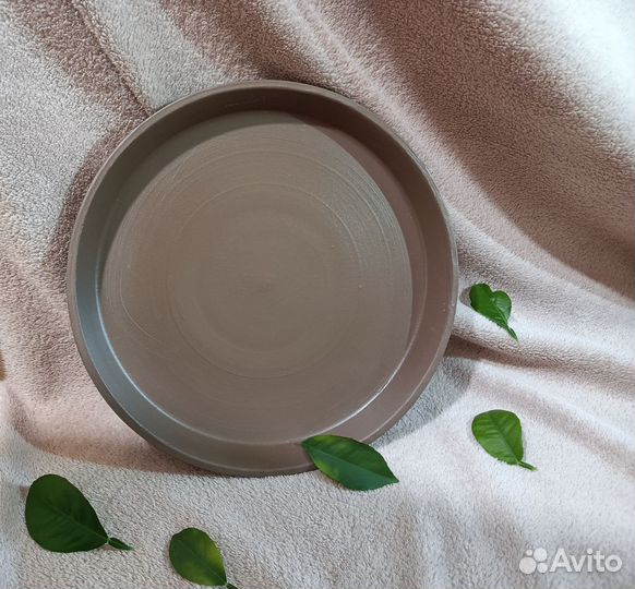 Тарелки глиняные (обожженные)