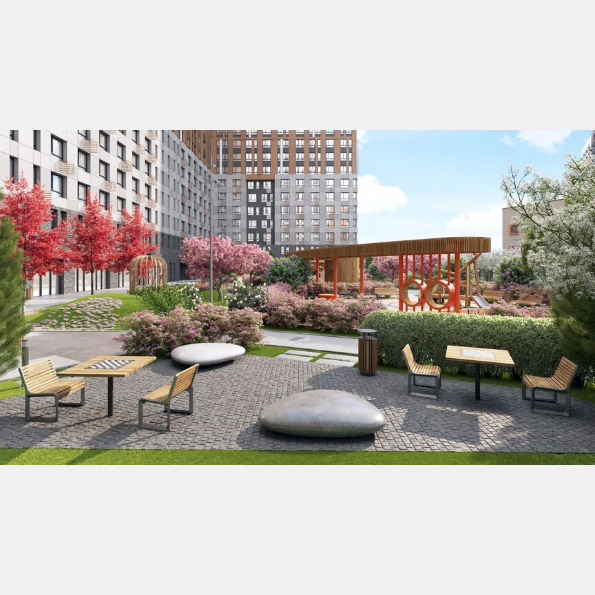 1-к. квартира, 43,8 м², 9/20 эт.