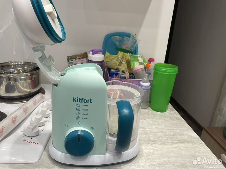Блендер пароварка kitfort