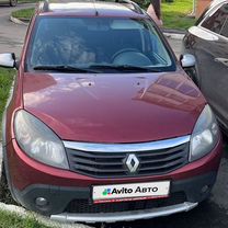 Renault Sandero Stepway 1.6 AT, 2012, битый, 236 369 км, с пробегом, цена 600 000 руб.