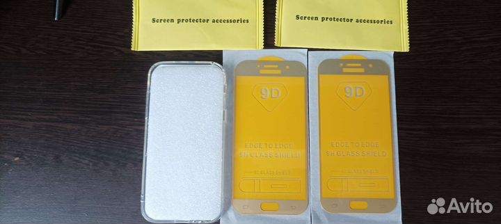 Стекла и чехол для телефона