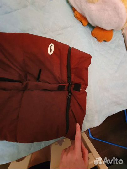 Зимний конверт в коляску мимими