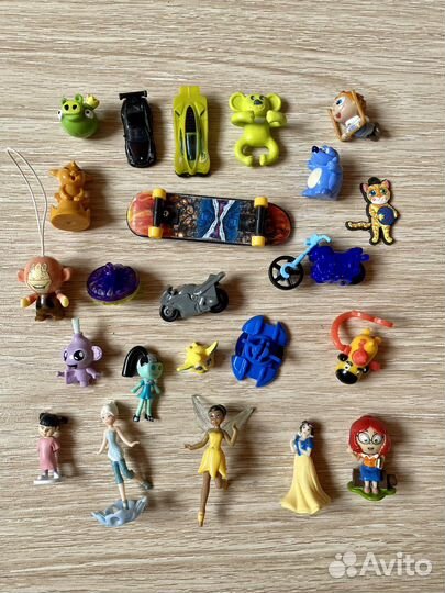 Игрушки киндер разные