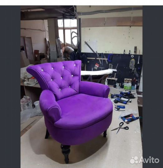 Перетяжка,ремонт мягкой мебели