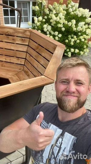 Банный чан/Купель.Уличная баня