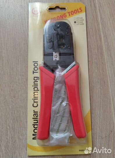 Клещи обжимные Hyperline HT-568 для RJ-45, RJ-12