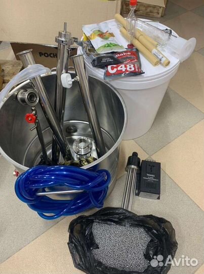 Самогонный аппарат 32 л, + Ректификационная колонн