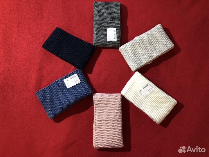 Новые детские шарфы снуды и манишки