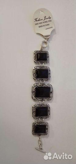 Браслет, бусы, серьги, клипсы