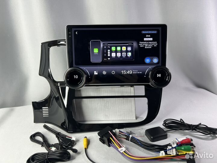 Магнитола android на mitsubishi outlander 3