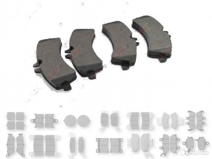 Колодки Mercedes Benz Sprinter, Wolksvagen Crafter