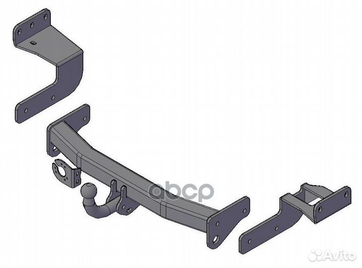 Фаркоп для Mitsubishi Pajero Sport съемный шар