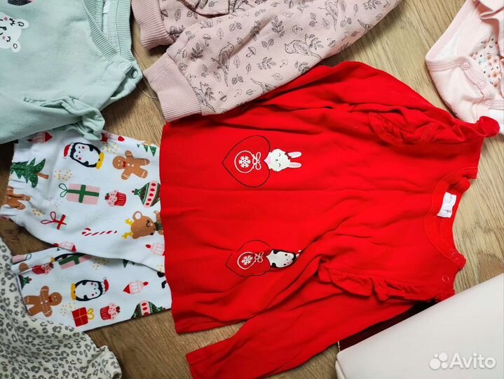 Одежда для девочки пакетом, рост 80-86