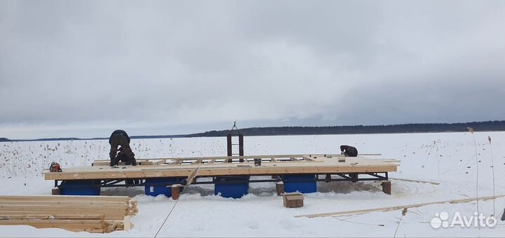 Продам домик- баня на понтоне