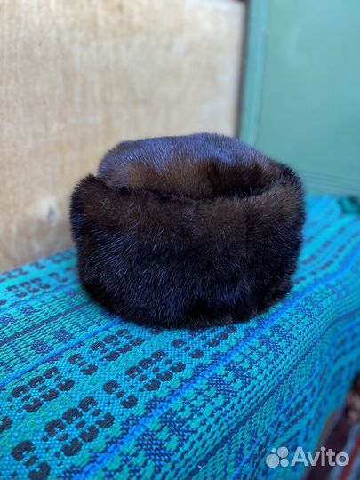 Шапка зимняя норковая мужская
