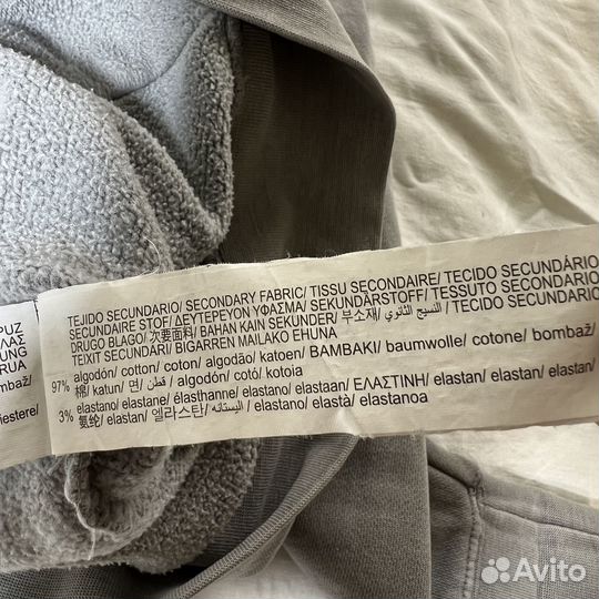 Худи серое Pull&Bear