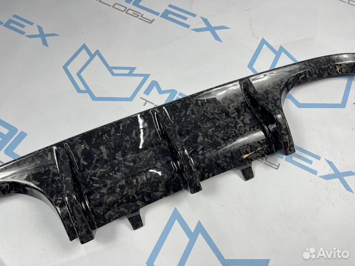Диффузор bmw f80 f82 f83 сухой кованый карбон