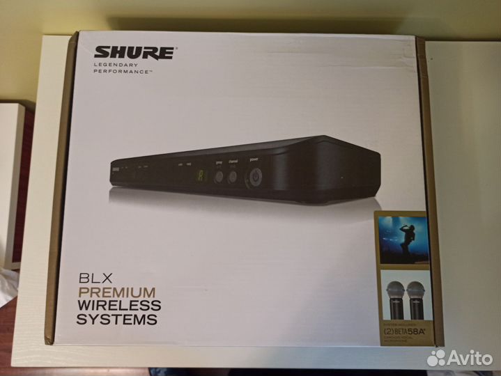 Радиомикрофон Shure BLX 288 / beta 58