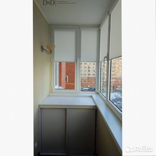 Рулонные шторы зебра