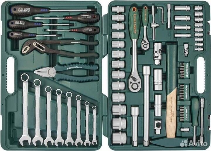 Jonnesway 77 предметов набор инструментов