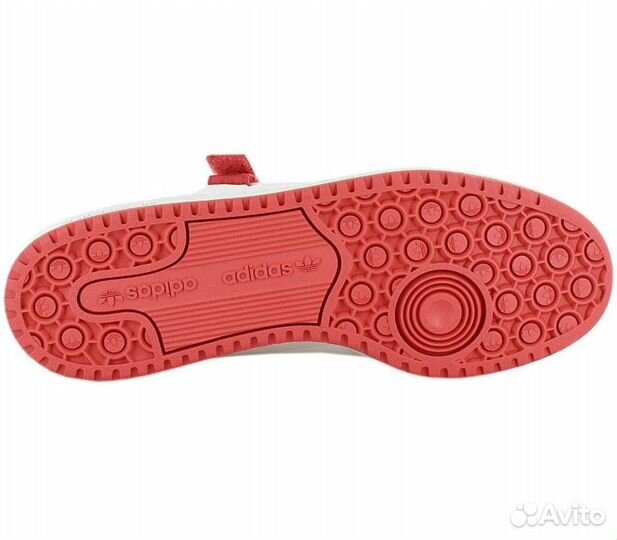 Adidas Originals Forum Low-кроссовки White-Red