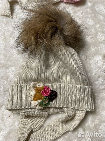 Шапки шерсть/кашемир 50-52см