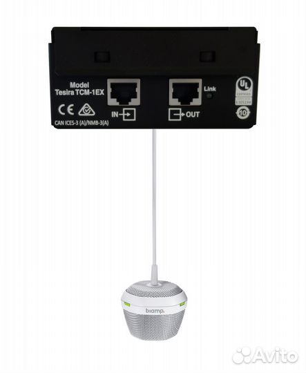 Микрофон Biamp parletcm-1EX white