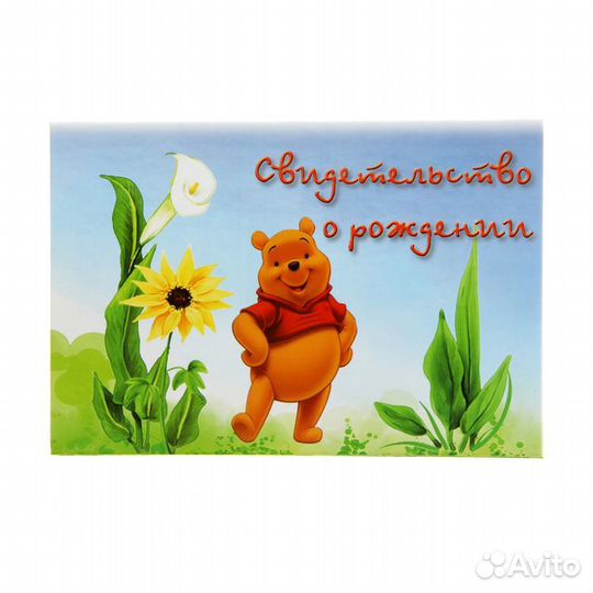 Папка для свидетельства о рождении(новая)