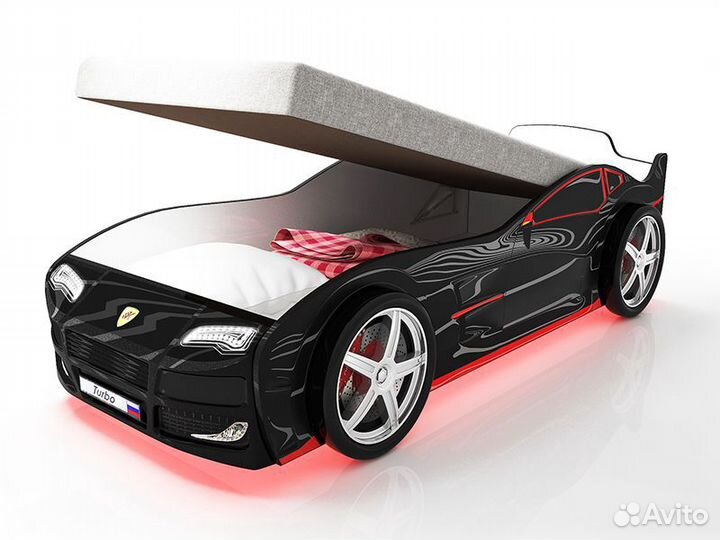 Детская кровать-машина