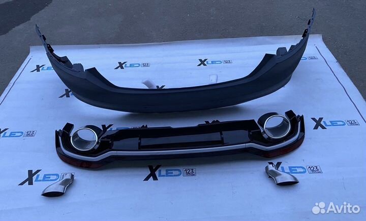 Задний бампер Audi A5 А5 в стиле RS 5