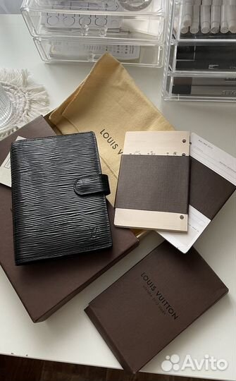 Обложка для ежедневника Louis Vuitton Epi