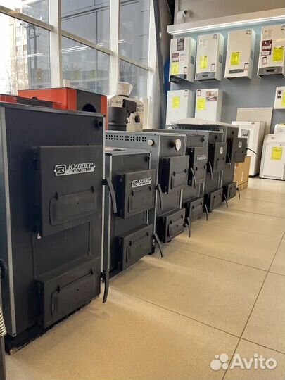 Твердотопливный котел