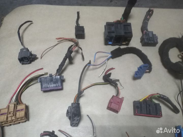 Разъемы фишки для авто skoda фабия, ауди