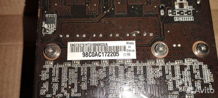 Видеокарта Asus engtx 275