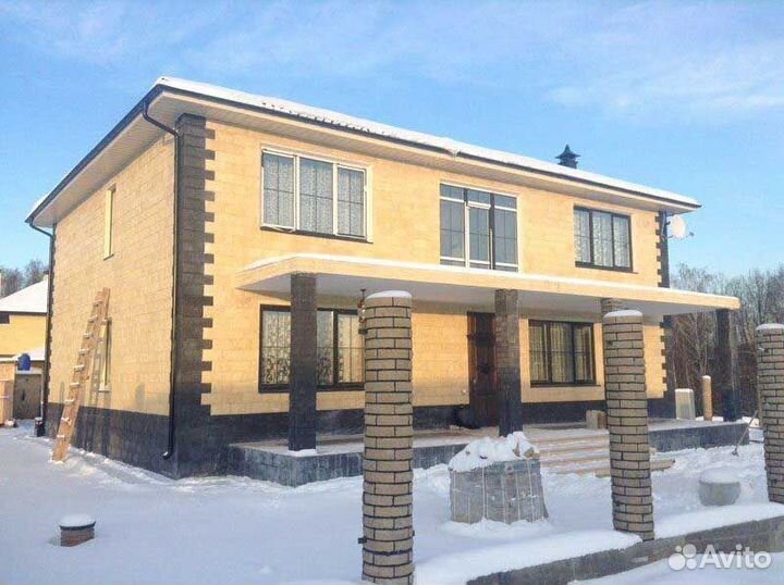 Стеновой блок из капсулированного керамзита пазогр