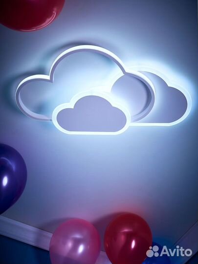 Люстра потолочная светодиодная в детскую