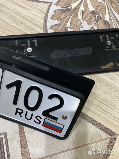 Рамка для номера силиконовая