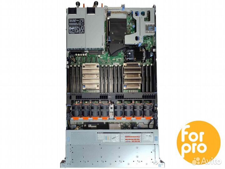 Сервер dell R640 10SFF 2x5118Gld 768GB, H740p