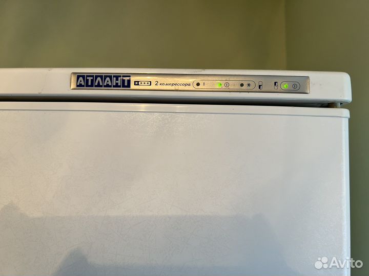 Холодильник atlant двухкамерный бу