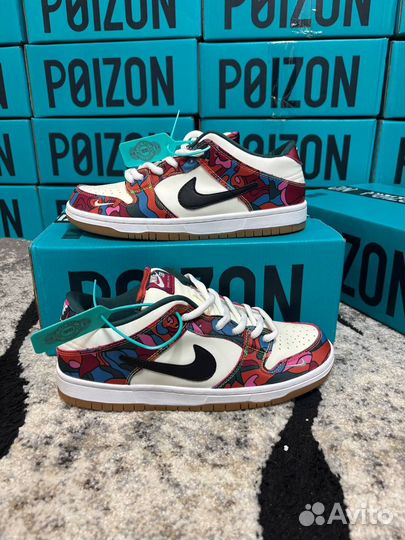 Nike sb dunk low abstract оригинал poizon